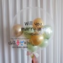 ﻿[레터링풍선] will you marry me? "대구풍선파티" 커스텀풍선, 헬륨풍선, 풍선아트, 페이스페인팅, 이미지