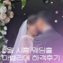 [하객후기] 5월 시흥 웨딩홀 마벨리에 하객 후기 (뷔페, 주차, 베뉴)