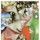 샤갈의 마을 이미지