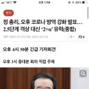 정 총리, 오후 코로나 방역 강화 발표…2.5단계 격상 대신 ‘2+α’ 유력(종합) 이미지