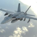 F/A-18E와 기존 레거시 호넷의 차이를 보여주는 사진 이미지