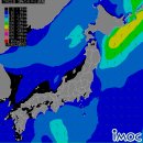 7월 22일 울릉도지역 및 울릉도 부근바다 날씨 및 파고예상도 이미지