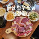 울산 한우 맛집 신정동 소고기 신정축산 초장값도 없어
