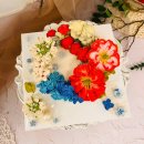 앙금플라워 데코레이션 | [특별한 취미활동 추천] 앙금 플라워 케이크 수업후기, 떡케잌, 원데이클래스