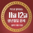 오늘의 운세 --- 2024년 11월 12일(음력 10월 12일) 庚辰 화요일 이미지