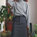 메가트리아수선 | 던스트 Dunst A-LINE MIDI SKIRT BLACK S사이즈 내돈내산 후기