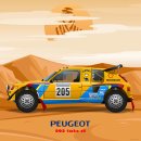 [Otto] Peugeot 205 T 16 "Grand Raid" 1987 Paris - Dakar rally winner 이미지