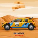 썬스타골프 | 구글 - [Otto] Peugeot 205 T 16 "Grand Raid" 1987 Paris - Dakar rally winner