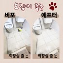 호랑이약품 | 아파트 욕실 리모델링 타일 줄눈 시공 후기 호랑이 줄눈 추천 줄눈 하나로 바뀌는 우리집 욕실 분위기