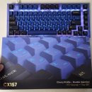 블루탱 | COX CX157 PBT 체리프로파일 이색사출 키캡 리뷰 | 블루탱 색감 실화임? 키캡 추천 솔직 후기