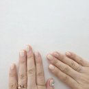 아이보리네일 - 강서구 화곡로68길 15 | 깔끔한 시럽아이보리 웨딩네일(본식) 후기..with 핑크색 혼주네일