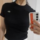 5538 | 라코스테 립조직 슬림핏 반팔 티셔츠 구매후기(블랙)TF5538-55G AFS
