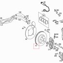 Merceds SLR MCLAREN BRAKE DISK 벤츠 멕라렌 브래이크 디스크 이미지