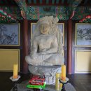 산청사월리 석조여래좌상 이미지