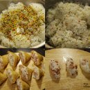 [유부초밥/나들이 도시락]유부초밥과 치킨 가라아게 만드는 법 이미지