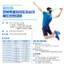 제32회 전북특별자치도지사기 배드민턴 대회 요강 이미지
