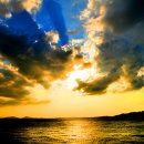 노을바다 이미지