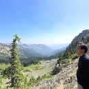 Sourdough gap via Crystal Lake trail 이미지
