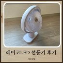 레이코 | 책상 위 필수템! 레이코 탁상용 선풍기 200% 활용하는 내돈내산 찐후기