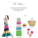 드블랑 color match vivid with gold &amp; orientalism styling 이미지
