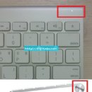 A1314 | 애플 블루투스 키보드(Apple wireless keyboard) A1314 / 무선키보드 / 윈도우7 연결 / 페어링 / 쌍으로...