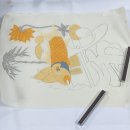 민화식당 | 수요일엔 민화 그리는 날 이야기, 정성이 담긴 효 문자도 수업