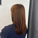 서현역 미용실 어반트랜드 채연 디자이너 베이직 브라운 염색 형광등 자연광 비교 후기