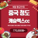 중국 5월 황금연휴 3탄 청도캐슬렉스 패키지 3박4일 770,000원부터~