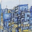 수채화어반스케치 이미지