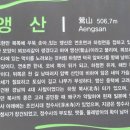 연초면 연사삼거리전방 | 거제 앵산에 오르면 남해바다 조망이 짱!