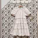 <b>마망</b><b>블랑</b> 원피스 / 3단 캉캉 핀턱 원피스 5T / 기념일 드레스