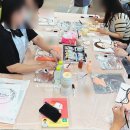 사천교육지원청 화장실 | 신규 공무원 비전 팝아트자화상그리기 새내기 공무원 마음치유 교육 경남 사천교육지원청 출강 후기