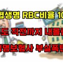 NH농협생명 RBC비율 222.7→107.3% 작년동기대비 115.4% 하락. 초읽기에 들어간 생명보험사의 부실폭탄 이미지