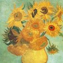 고흐와해바라기1 이미지