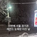 폭설때 편의점 식사자리 내줬더니 은혜갚은 굴삭기기사 이미지