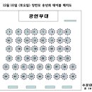 칭한모 송년회 참석자 확인 및 자리배치 관련 이미지