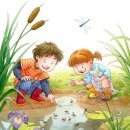 여름동화 이미지