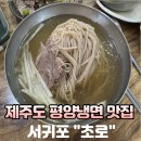동일하모로 | 제주도 서귀포 맛집 평양냉면 전문점 초로 솔직 방문 후기!