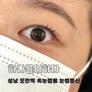둔촌대로80번길 | 하나를 더하다｜무쌍·속쌍 속눈썹펌 후기, 성남 모란역 속눈썹펌 &amp; 눈썹문신