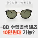 탄천변(좌로)우안 | 수원 수입 변색렌즈 가격 -8D 호야렌즈 10만원대 후기 광교