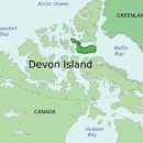 화성 지형과 유사한 '데번 섬(Devon Island)' 이미지