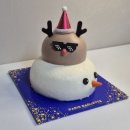 듀오안경 | 파리바게뜨 윈터팝 듀오 루돌프와 스노우맨 케이크 / 솔직 후기, 가격, 맛 정보