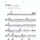 Beatles / Get back 악보 이미지