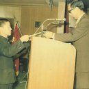 장충식 단국대학교 총장으로부터 수상장면 이미지