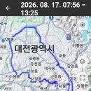 8/17 보문산 임도와 비파산성 임도 한바퀴~ 이미지
