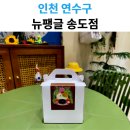 뉴팽글 | 송도 케이크 맛집 뉴팽글 송도점｜케이크 포장 후기