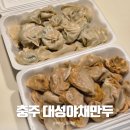 혜정이네 만두 | 충주 만두 맛집 자유시장 만두골목 대성야채만두 포장후기