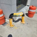 버스차고지 건물보호대 코너보호대 볼라드 재설치 설치 시공 미장 전문업체 호야집수리
