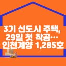 3기 신도시 주택, 29일 첫 착공… 인천계양 1,285호 이미지