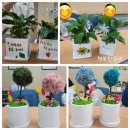 공기정화 스칸디아모스 만들기 | 공기정화식물심기와 스칸디아모스 나무만들기 - 수요일 마음쑥쑥초록놀이터